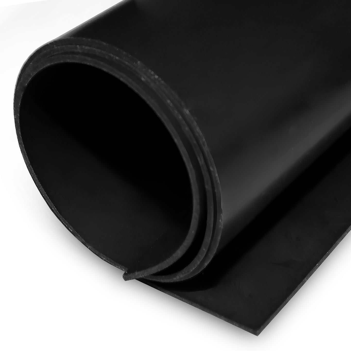 1/32" Black Commercial Grade Silicone Sheet, 60A Durometer Silicone Mat, -80 to 450°F Temperature Resistant Rubber Mat, Rubber Sheet with 350% Elongation, Made in the USA,