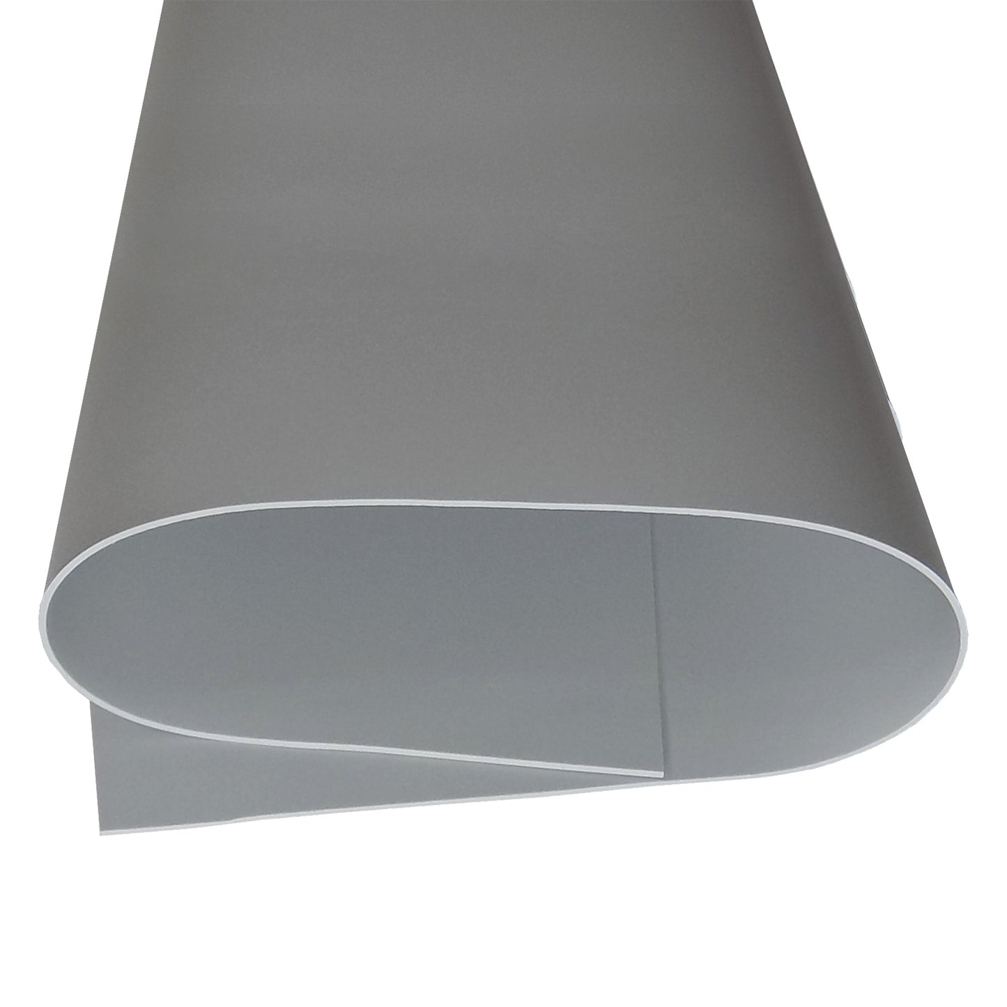 1/32" Grey Commercial Grade Silicone Sheet, 60A Durometer Silicone Mat, Rubber Mat with -80 to 450°F Temperature Resistance, Rubber Sheet with 350% Elongation, Made in the USA