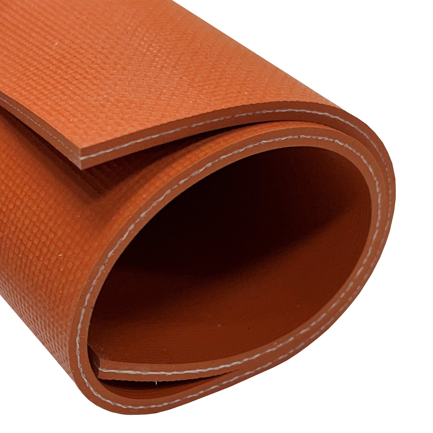 1/8" Red Fiber Reinforced Silicone Sheet, 70A Durometer Silicone Mat, Rubber Sheet with 500°F Temperature Resistance, 1300 PSI Tensile Strength Rubber Mat, Made in the USA