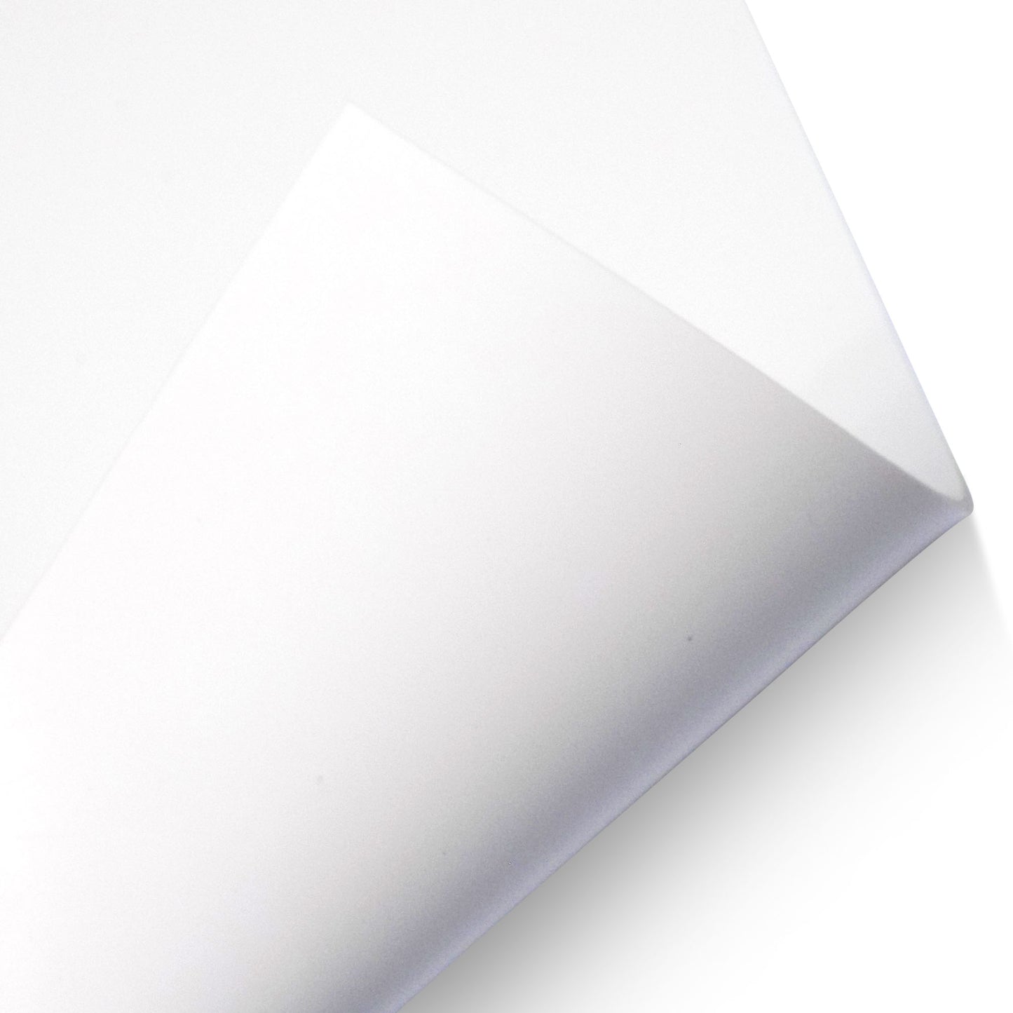 1/16" White Silicone Sheet, 60A Durometer Silicone Mat, Rubber Mat with -80 to 450°F Temperature Resistance, Silicone Placemat with 400% Elongation, Made in the USA, Food-Grade Materials